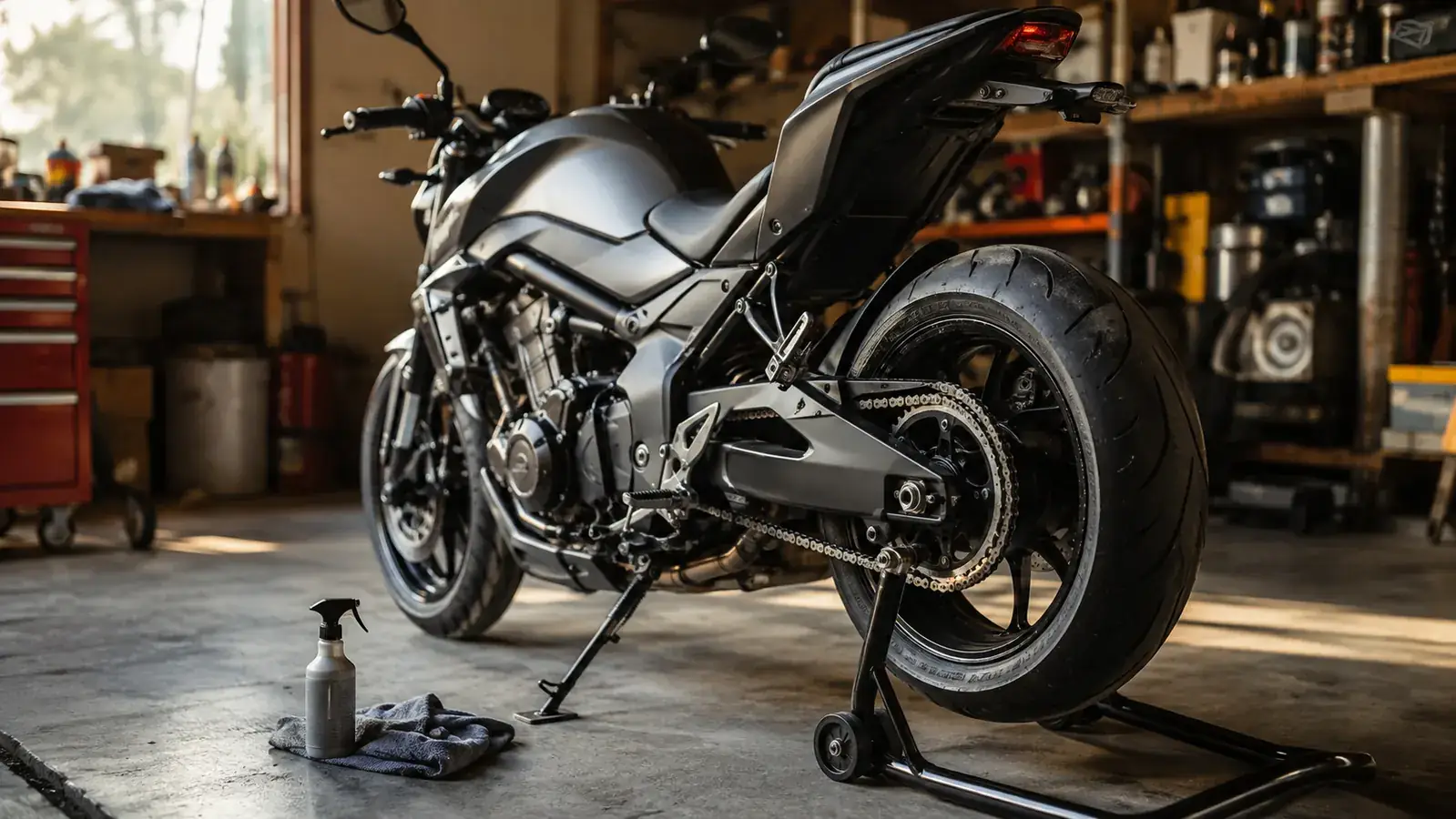 I Used to Clean My Chain on My Knees. A Stand Ended That.